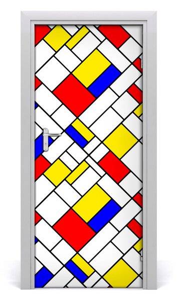 Samolepiace fototapety na dvere abstrakcie 85x205 cm
