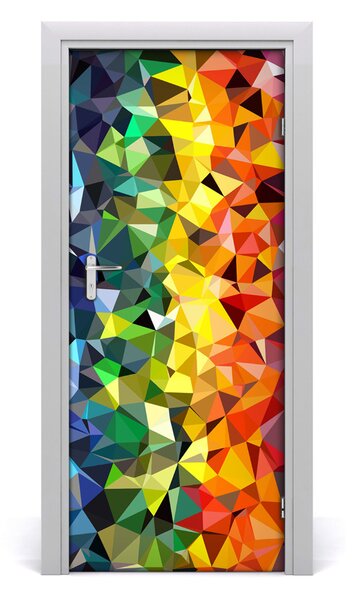 Samolepiace fototapety na dvere Geometrickké 85x205 cm