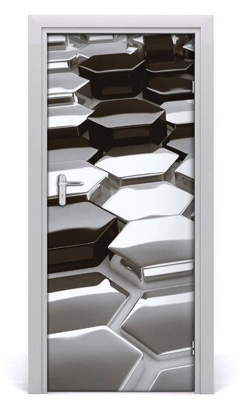 Samolepiace fototapety na dvere abstrakcie 3D 85x205 cm