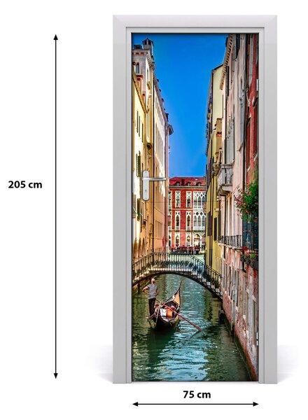 Fototapeta samolepiace na dvere Benátky Taliansko 75x205 cm