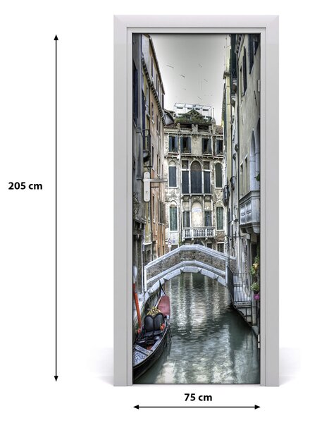 Fototapeta samolepiace na dvere Benátky Taliansko 75x205 cm