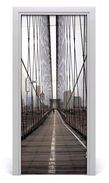 Fototapeta samolepiace na dvere Brooklyn most 85x205 cm