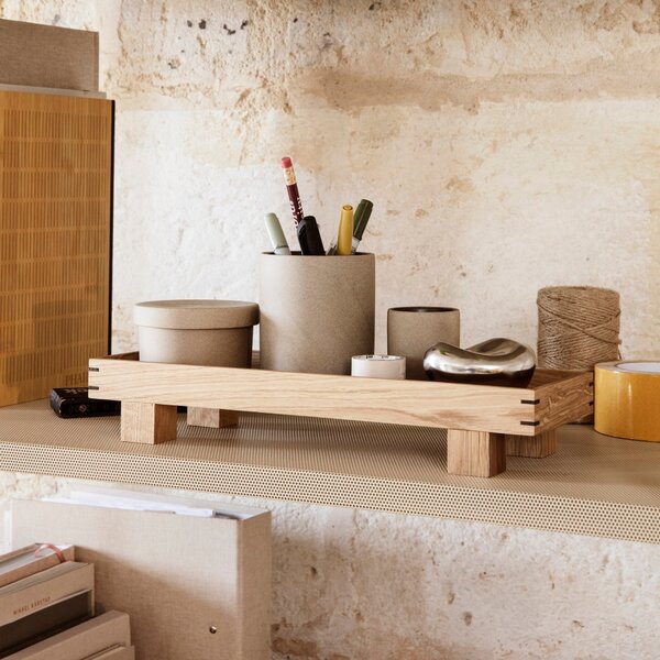 Drevený podnos Bon X Small, Oak – Ferm Living