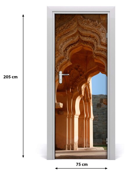 Fototapeta samolepiace dvere Lotus Mahal Hampi 75x205 cm