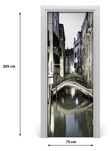 Fototapeta samolepiace na dvere Benátky Taliansko 75x205 cm