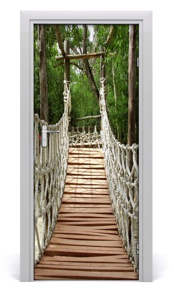 Fototapeta samolepiace na dvere Visiace most 85x205 cm