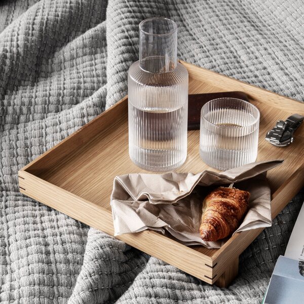 Drevený podnos Bon X Small, Oak – Ferm Living