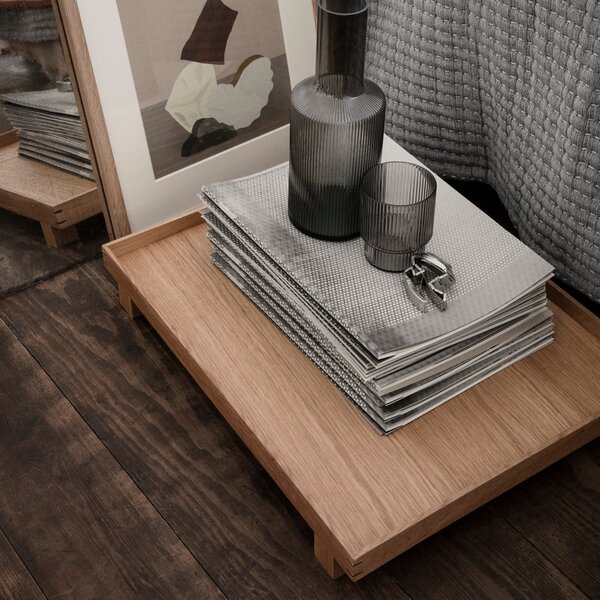 Drevený podnos Bon X Small, Oak – Ferm Living