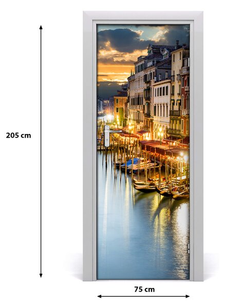 Fototapeta samolepiace na dvere Benátky Taliansko 75x205 cm