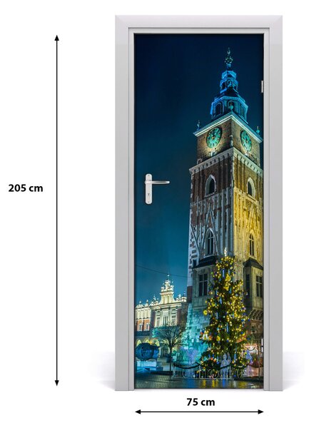 Fototapeta samolepiace na dvere Krakov Poľsko 75x205 cm