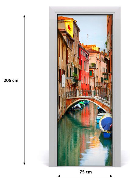 Fototapeta samolepiace na dvere Benátky Taliansko 75x205 cm