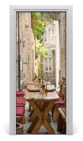 Fototapeta samolepiace dvere Korčula Chorvátsko 85x205 cm