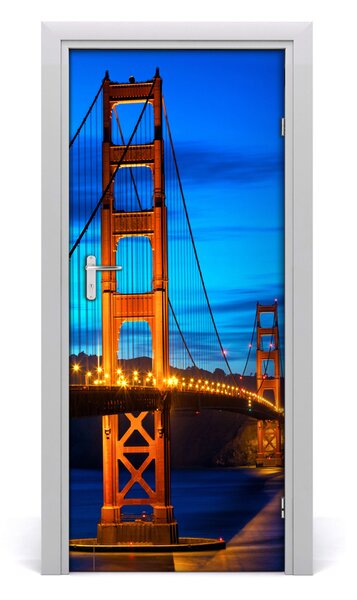 Fototapeta samolepiace dvere Most San Francisco 85x205 cm