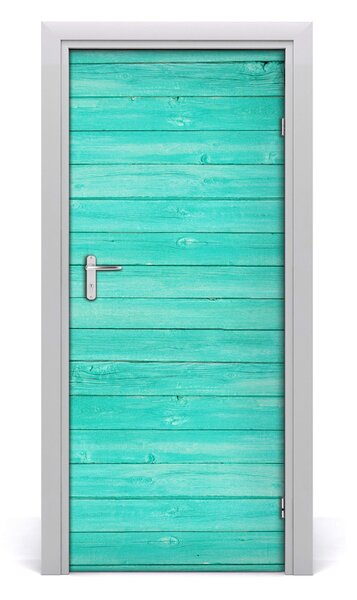 Fototapeta na dvere zelené dosky 85x205 cm