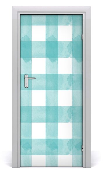 Fototapeta na dvere modrá mreža 85x205 cm