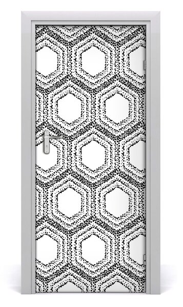 Fototapeta na dvere geometrické pozadie 85x205 cm