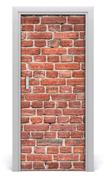 Fototapeta na dvere tehlová stena 85x205 cm