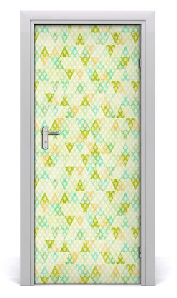 Fototapeta na dvere geometrické pozadie 85x205 cm