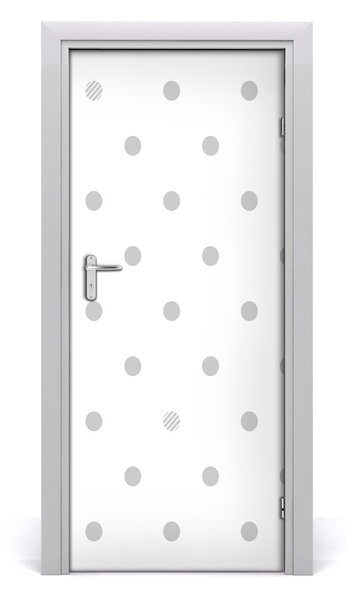 Fototapeta na dvere kvapky a srdce 85x205 cm