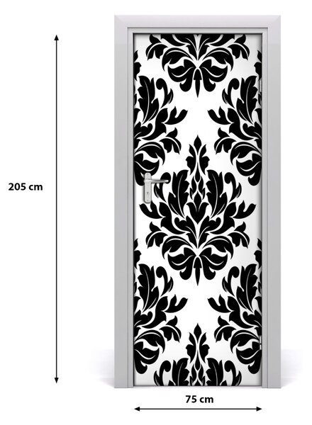 Fototapeta na dvere ornamenty 75x205 cm