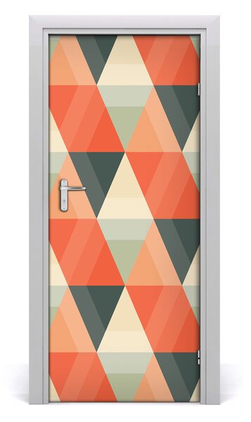 Fototapeta na dvere geometrické pozadie 85x205 cm