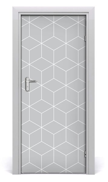 Fototapeta na dvere geometrické pozadie 85x205 cm