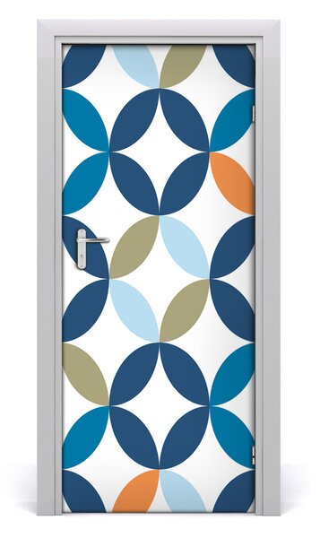 Fototapeta na dvere geometrické pozadie 85x205 cm