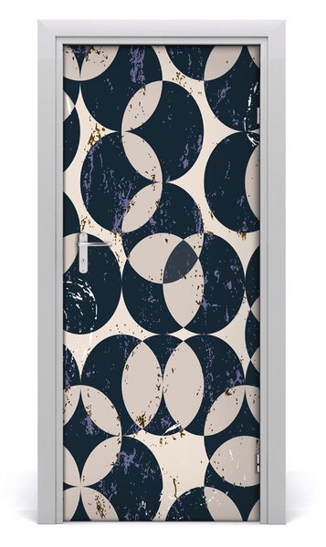 Fototapeta na dvere geometrické pozadie 85x205 cm