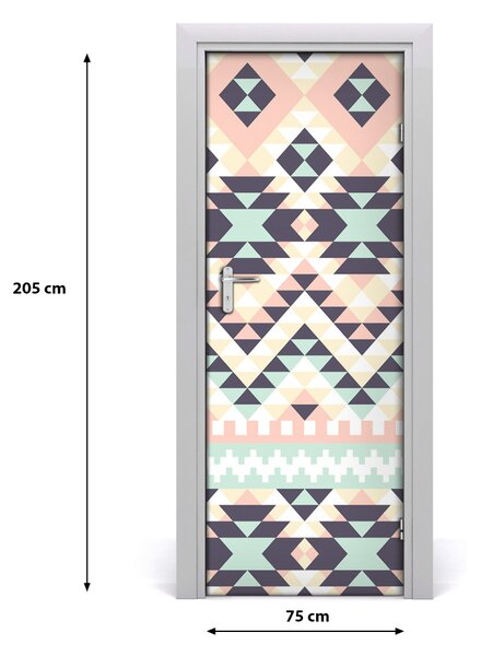 Fototapeta na dvere etnické pozadie 75x205 cm