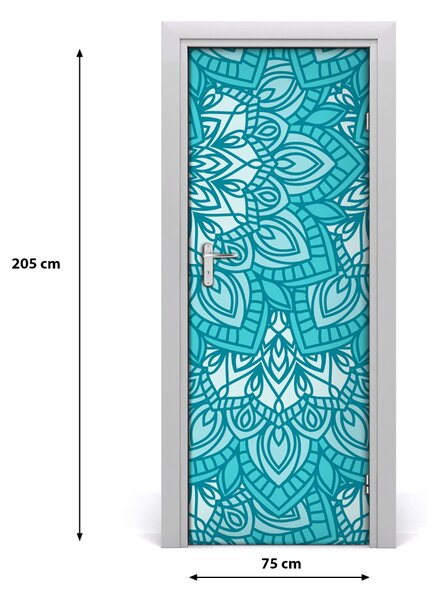 Fototapeta na dvere ornamenty 75x205 cm