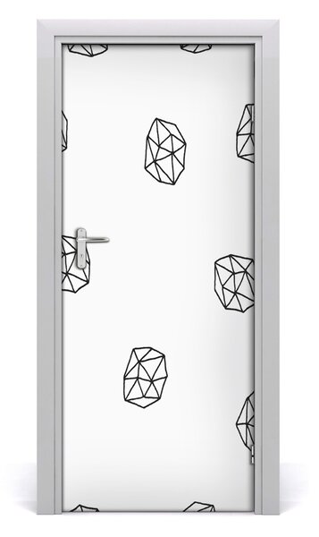 Fototapeta na dvere abstraktné vzor 85x205 cm