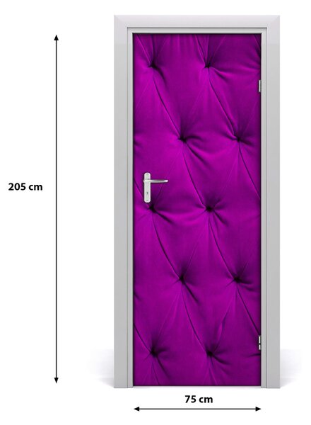 Fototapeta na dvere zamatová stena 75x205 cm