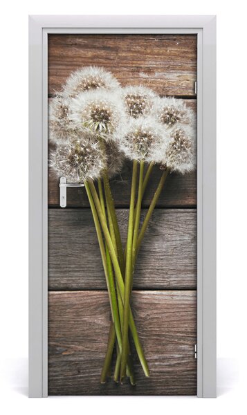 Fototapeta samolepiace Kytica púpav 85x205 cm