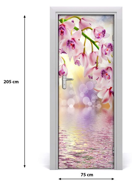 Fototapeta samolepiace orchidea 75x205 cm