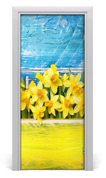 Fototapeta samolepiace narcisy 85x205 cm
