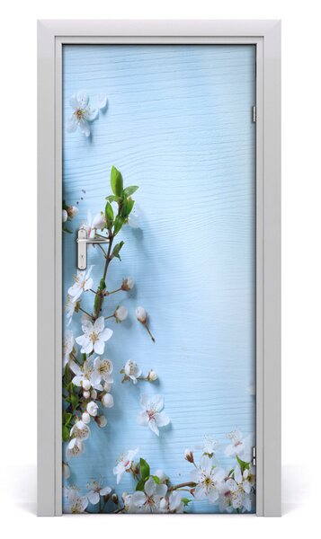 Fototapeta samolepiace kvety višne 85x205 cm