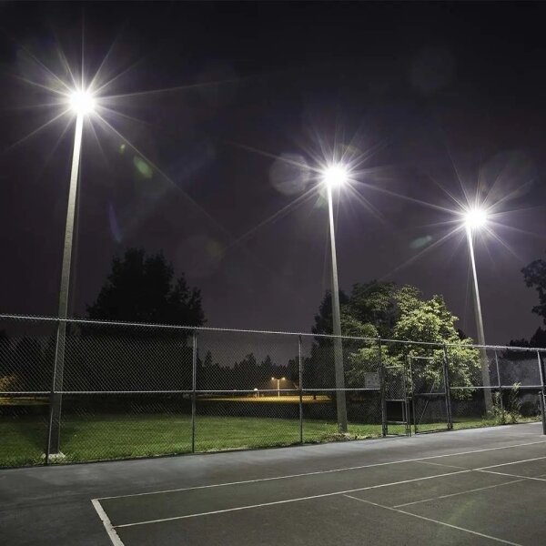 LED reflektor 500 W/230 V, 4000 K, IP65, šedý