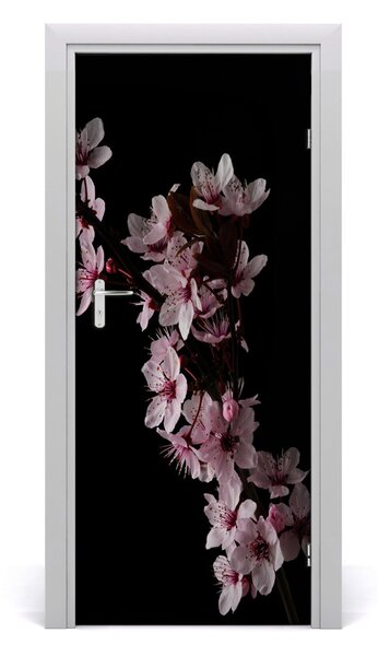 Fototapeta samolepiace kvety višne 85x205 cm
