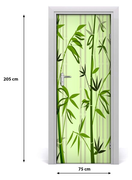 Fototapeta samolepiace bambus 75x205 cm
