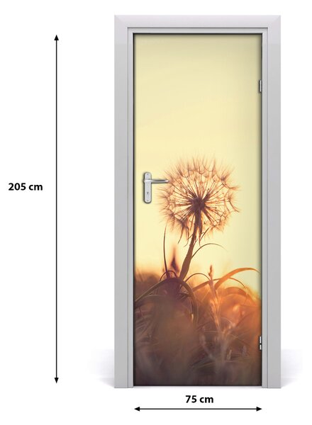 Fototapeta samolepiace púpava 75x205 cm