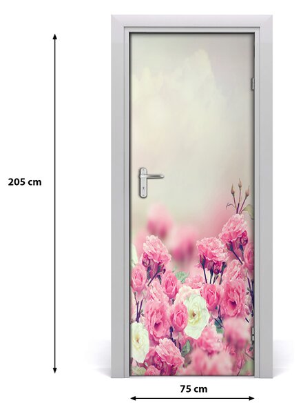 Fototapeta samolepiace divoká ruža 75x205 cm