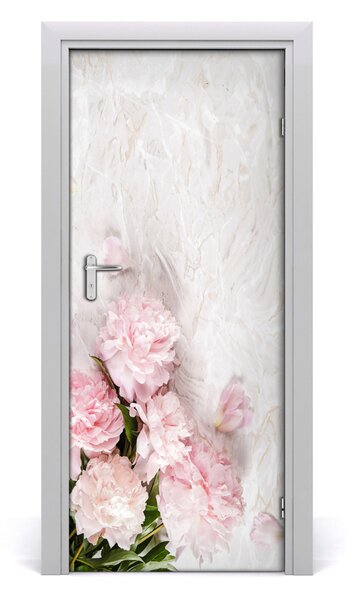 Fototapeta samolepiace pivonky mramor 85x205 cm