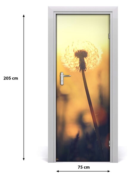 Fototapeta samolepiace púpava 75x205 cm