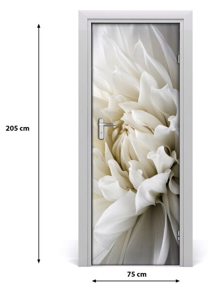Fototapeta samolepiace biela dali 75x205 cm