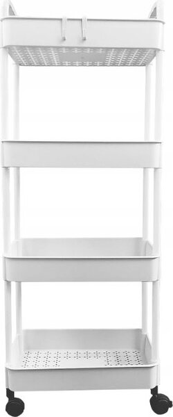 Kontrast Kuchynský vozík OSIRIS 105,5 cm biely