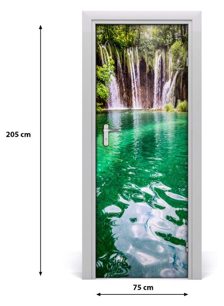 Fototapeta na dvere Plitvické jazerá 75x205 cm