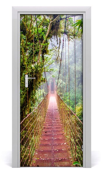 Fototapeta na dvere visiaci most 85x205 cm
