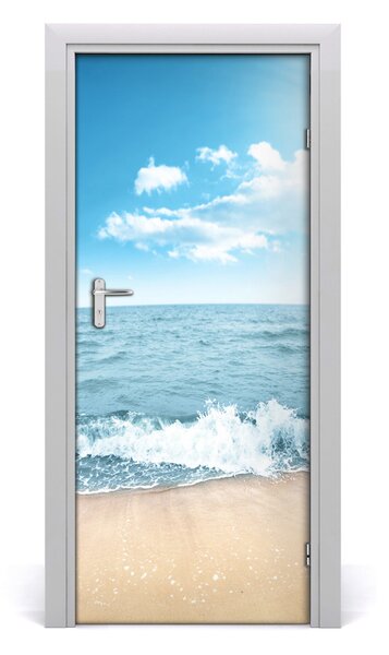 Fototapeta na dvere pláž a more 85x205 cm