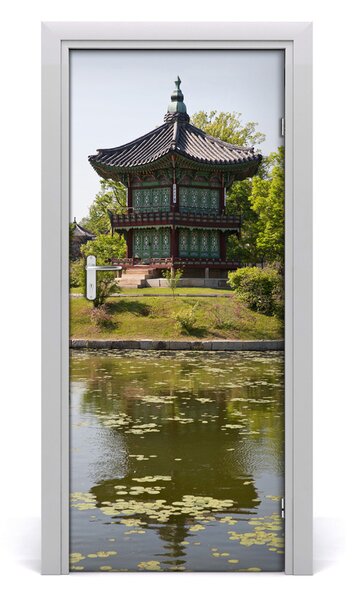Fototapeta na dvere japonský park 85x205 cm