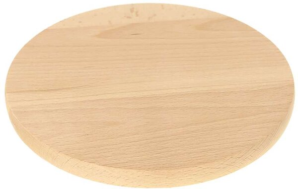 Lopár drevený okrúhly 20 cm (drevená kuchynská doska na krájanie)